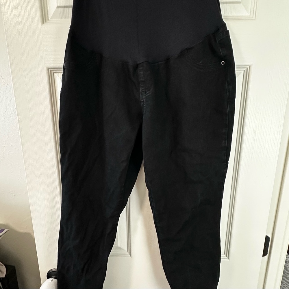 Sonoma black Maternity jeggings size 18